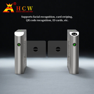 770mm height Automatic Turnstile Gate IP55 Airport Swing Gates