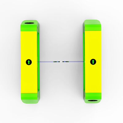 HCW Automatic Turnstile Gate with High Throughput 30~40 people/minute Swing Gate,3 Million Trouble-Free Runs Pedestrian Gate