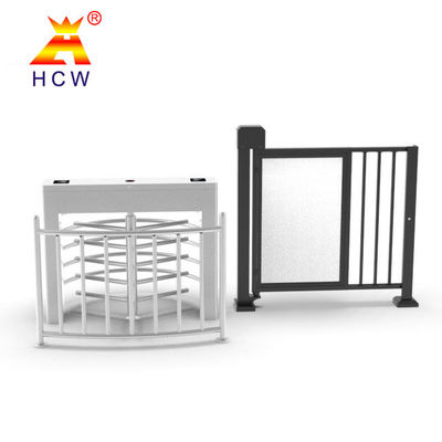 Chiều cao nửa bằng thép không gỉ Cửa quay 600mm Chiều rộng 120 độ Xoay