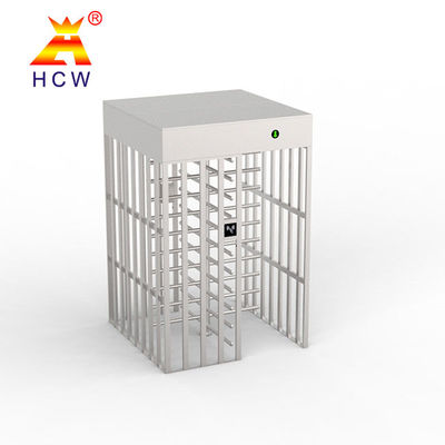Chiều cao đầy đủ của công trường xây dựng Cửa quay Cổng vào quay thẻ RFID hai chiều