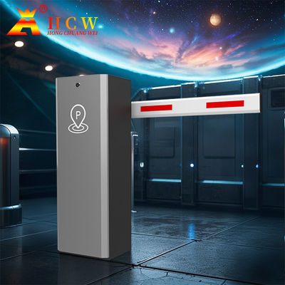 HCW Hệ thống đậu xe tự động hoàn toàn Đường chắn boom thẳng, 1-6m Arm RFID Boom Barrier Gate