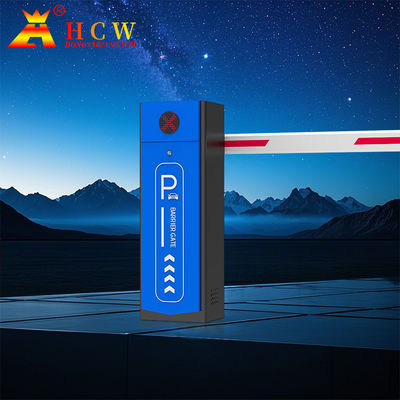 HCW Boom Barrier Gate Bảo vệ chống lũ với đèn LED và tốc độ điều chỉnh 340 * 250 * 1005mm
