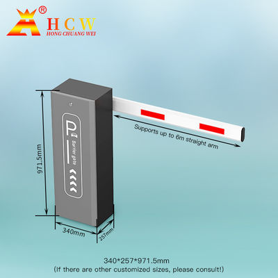 Cổng rào chắn bãi đỗ xe tự động HCW RS232 cho hệ thống thu phí đỗ xe
