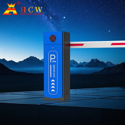 Cổng rào chắn HCW Động cơ không chổi than DC trọn đời 5 triệu lần, tốc độ cánh tay có thể điều chỉnh