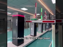 CW253 HCW Cổng ngăn chặn đậu xe Điện cơ không chải tốc độ cao 150W Tự động với đèn LED cho bãi đậu xe